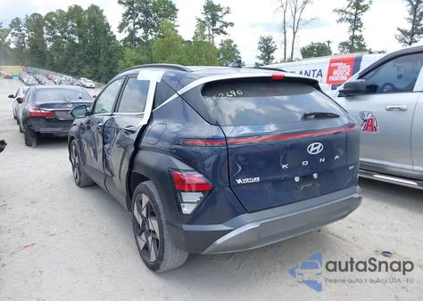 2024 Hyundai Kona Limited из США, поврежденный, VIN KM8HE3A30RU098592